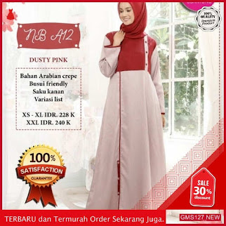 GMS127 AMLNL127G109 Gamis Nibras Balotelli Terbaru Dropship SK0742694129