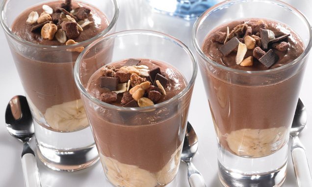 Backen - Kochen &amp; Genießen: Schoko Bananen Dessert