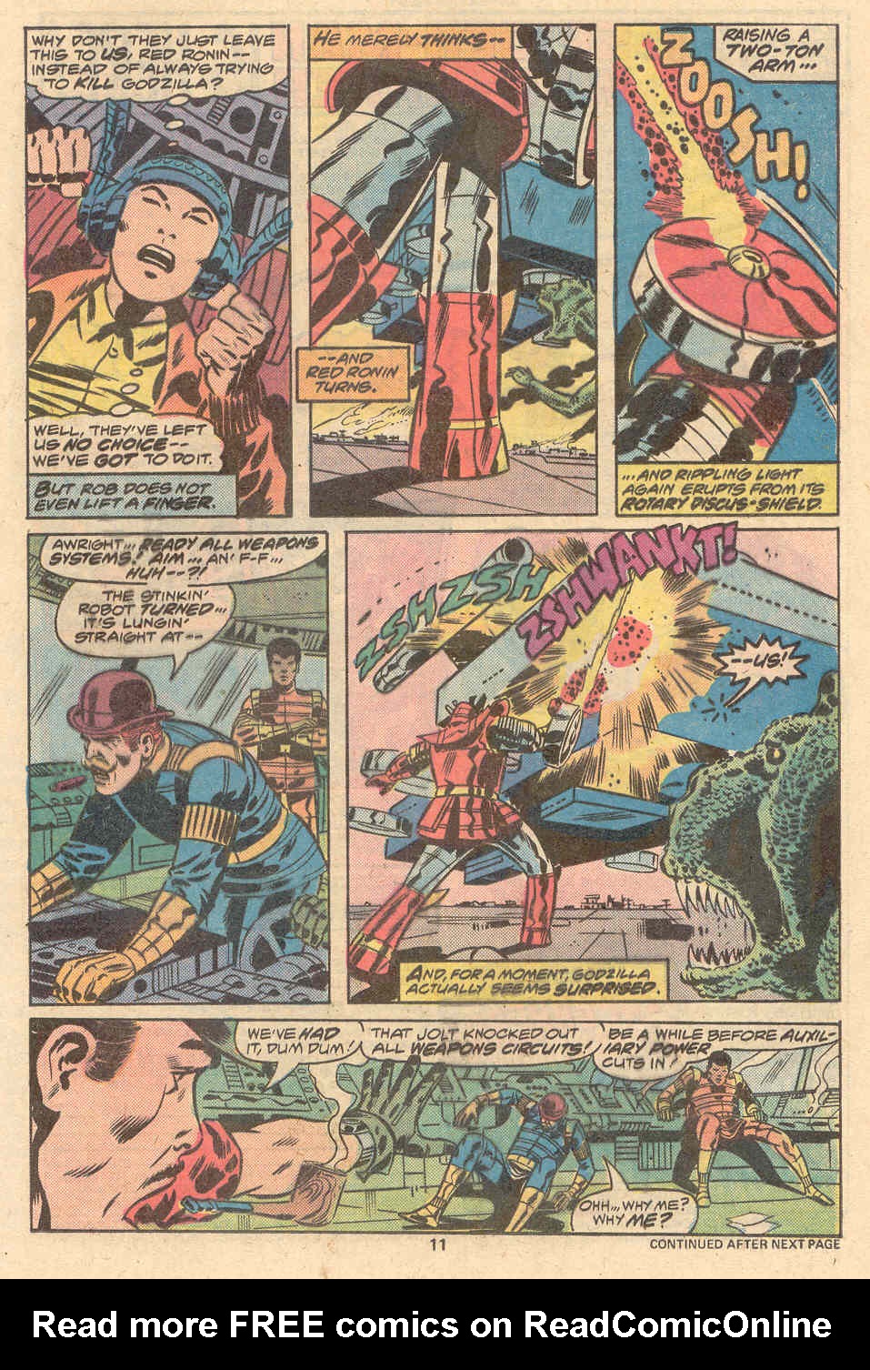 Read online Godzilla (1977) comic -  Issue #8 - 8