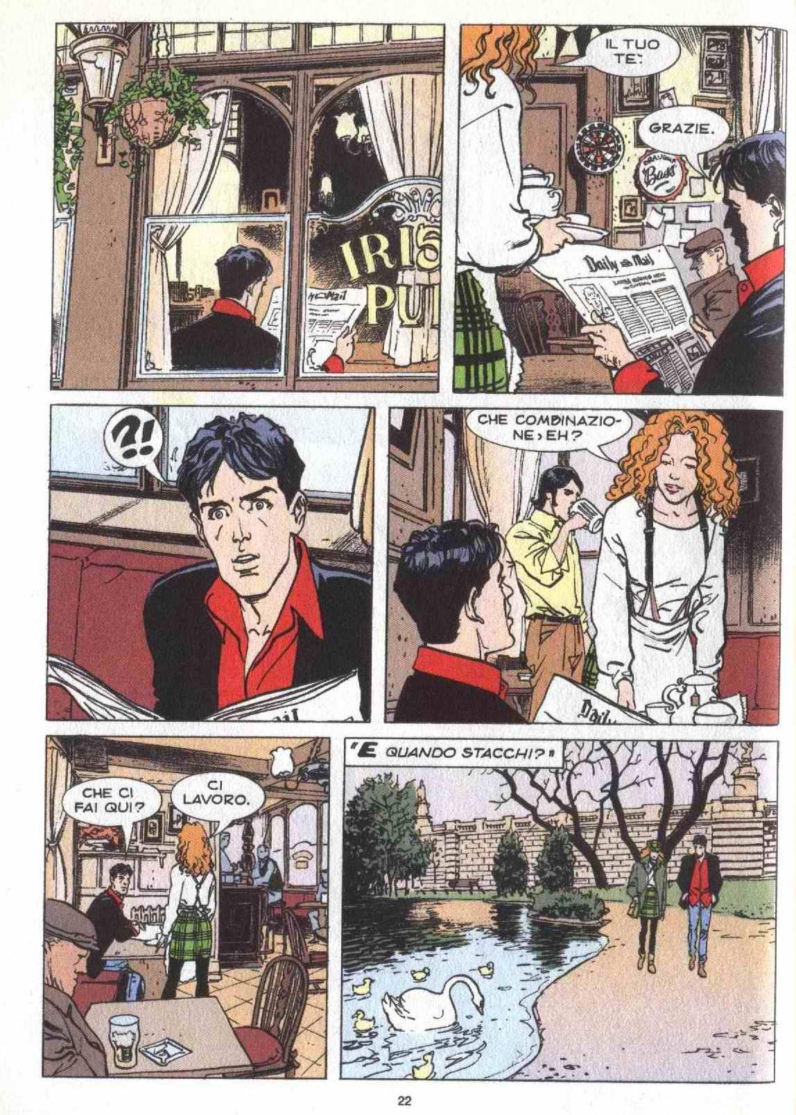 Read online Dylan Dog (1986) comic -  Issue #121 - 19