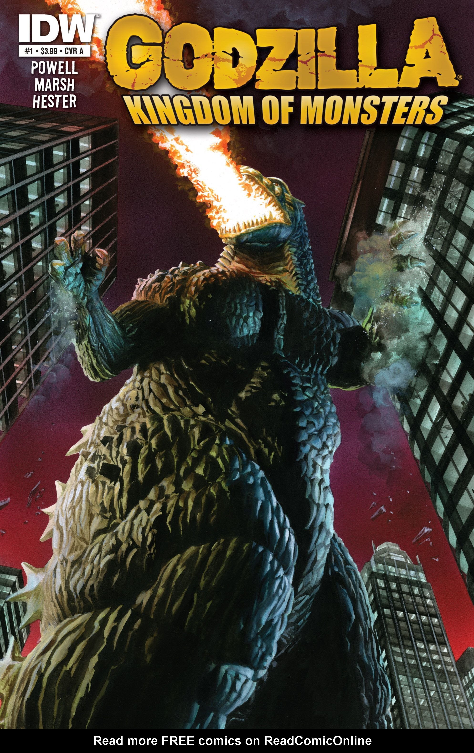 Godzilla: Kingdom of Monsters issue 1 - Page 1
