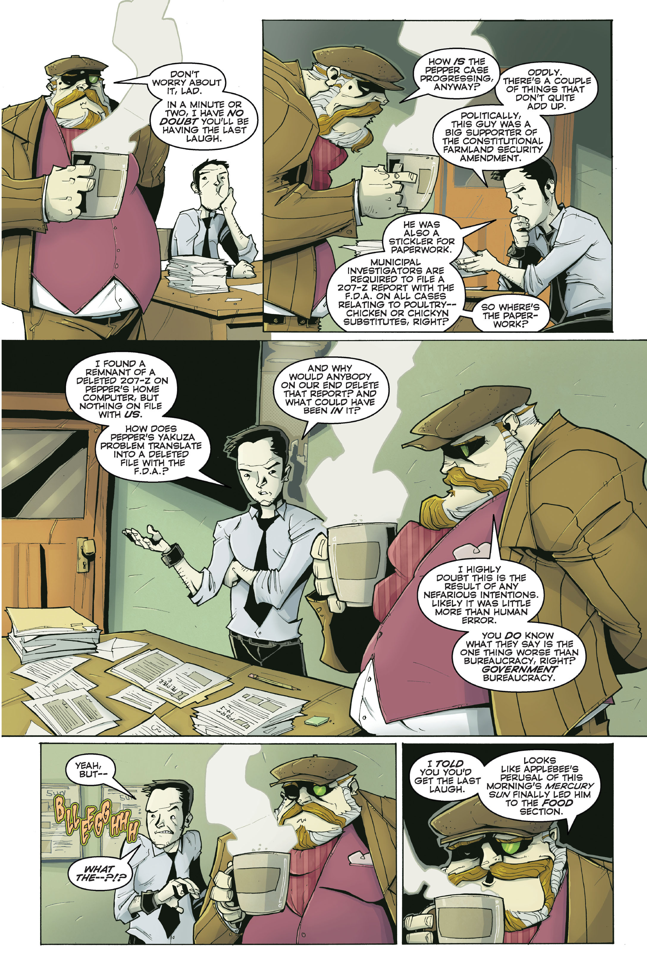 Read online Chew comic -  Issue #3 - 9