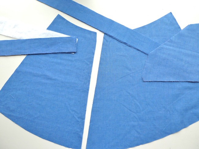 How to choose your pattern size and cut your Miette skirt