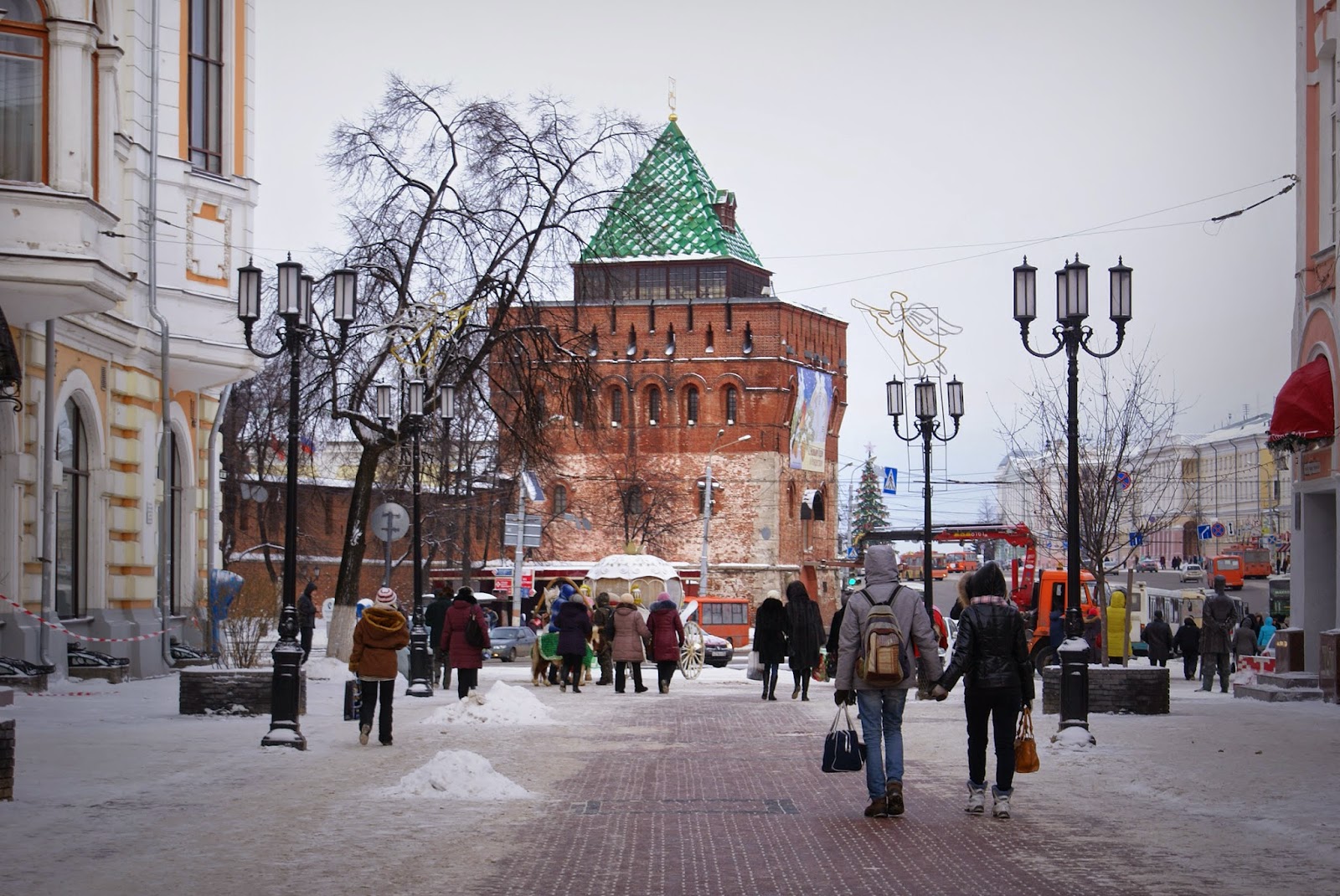 Нижегородский Кремль зимой
