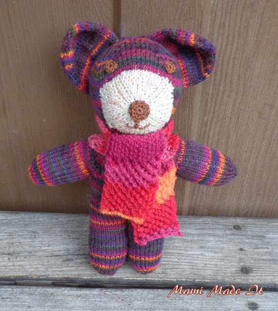 Gestrickter Bär - Knitted bear