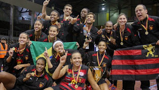 Sport CR (Brasil) Campeão Sul-Americano Feminino de Basquetebol de 2014