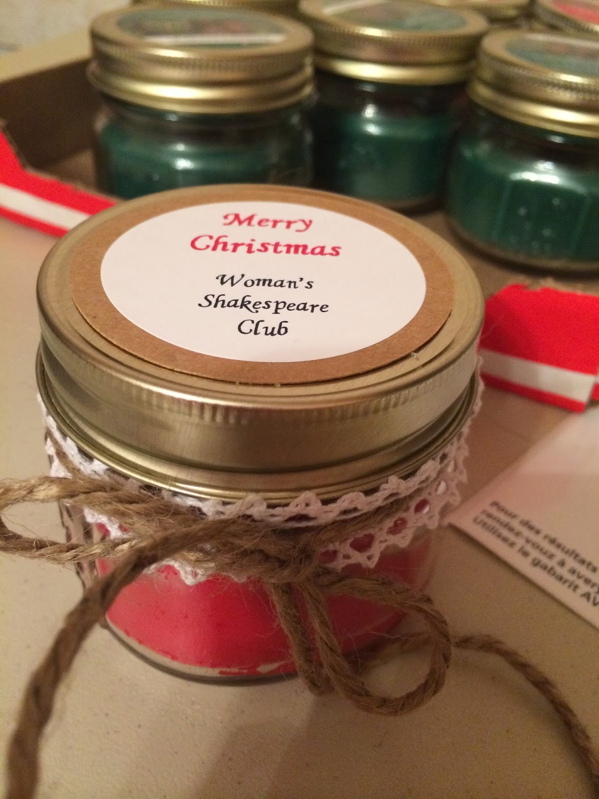 So Wonderfully Complex Christmas Luncheon Favors