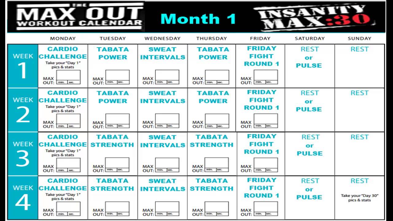 a case of the runs review insanity max 30 cardio challenge
