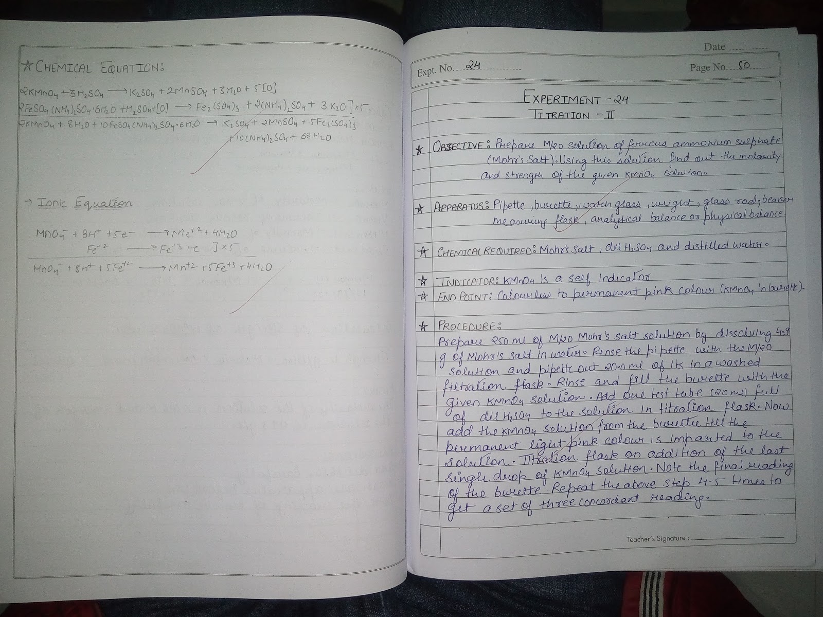 Titration 2 Class 12 CBSE Practical All Study Guide at one Place!