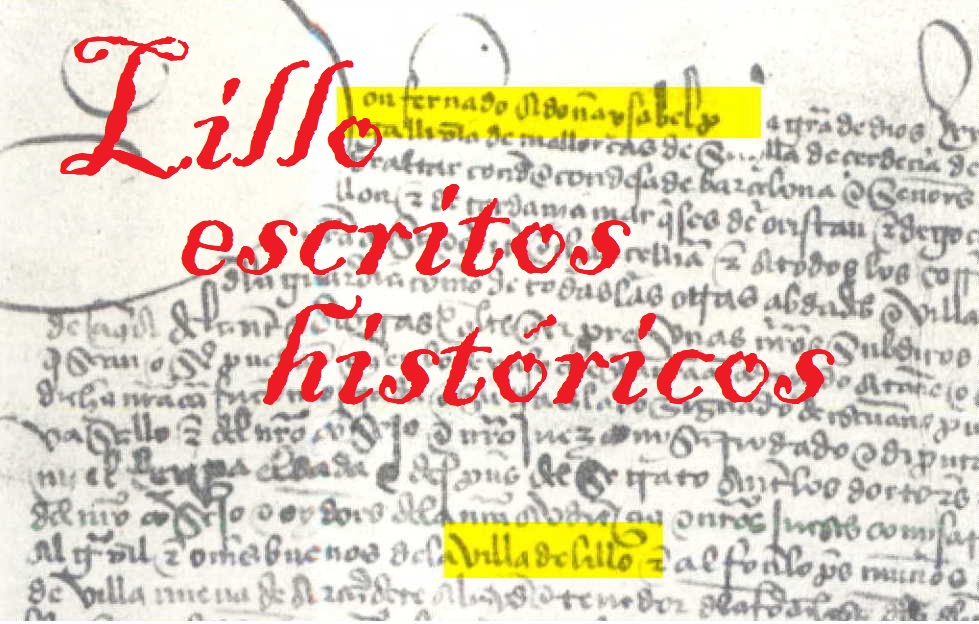 Lillo, escritos históricos