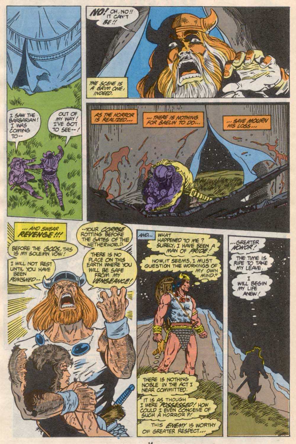 Read online Conan the Barbarian (1970) comic -  Issue #232 - 12
