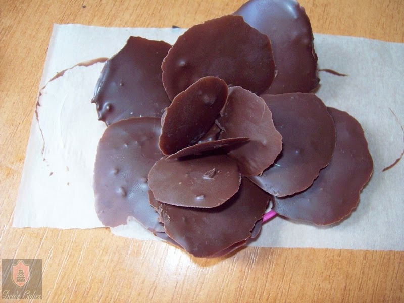 Trandafir de ciocolata