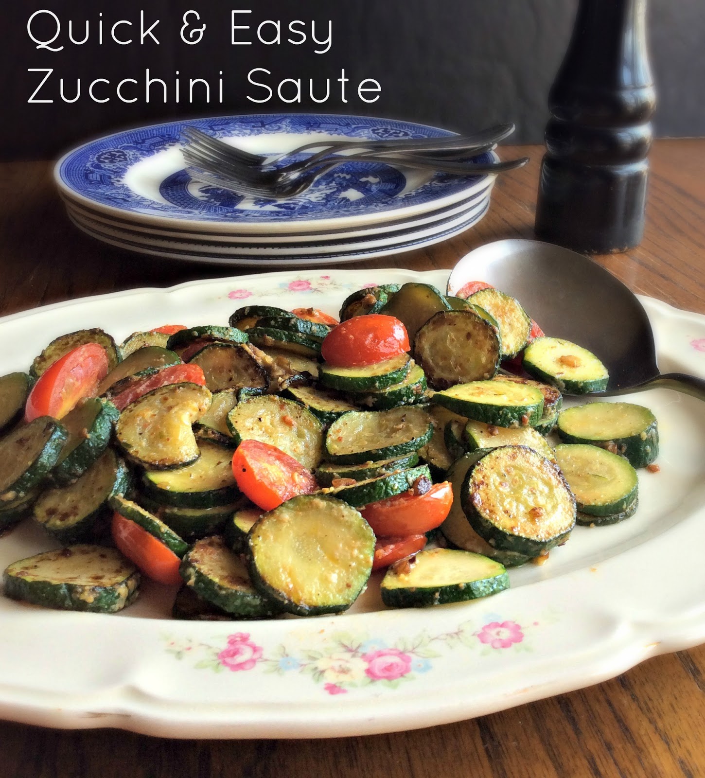 Quick & Easy Zucchini Saute