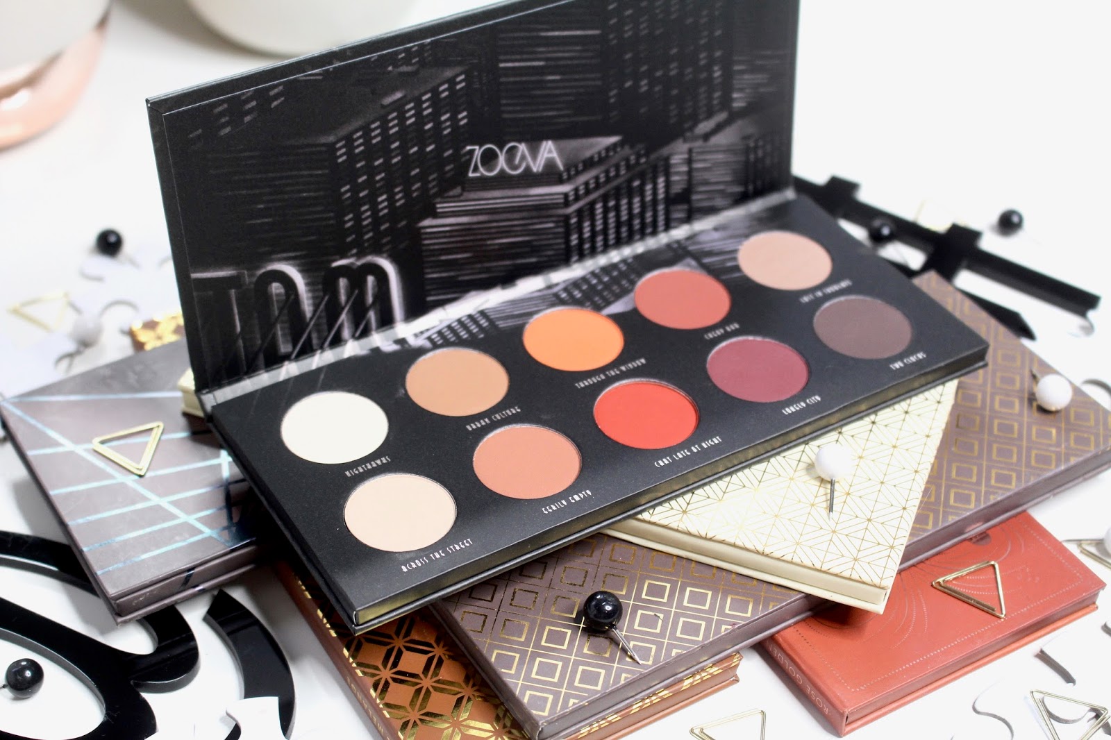 new in makeup: zoeva matte palette review with swatches