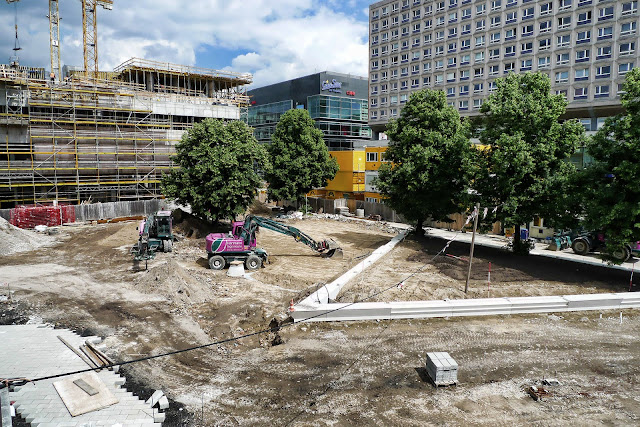 Baustelle Freiflächen am Fernsehturm, Alexanderplatz, 10178 Berlin, 14.06.2013