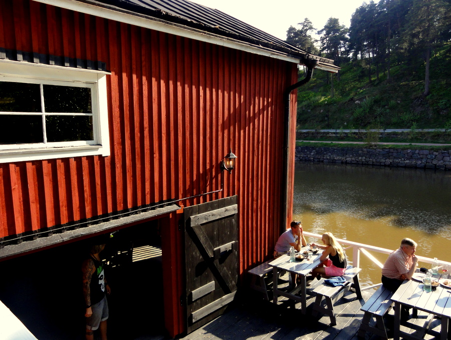 Dinner On The Water At Fryysarinranta Restaurant In Porvoo Travel And 