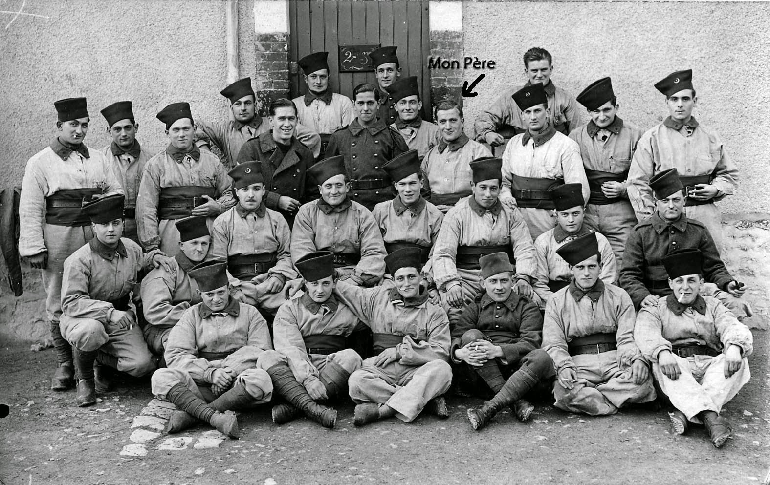 8e Régiment de Zouaves Zouave COURTABESSIS Raymond