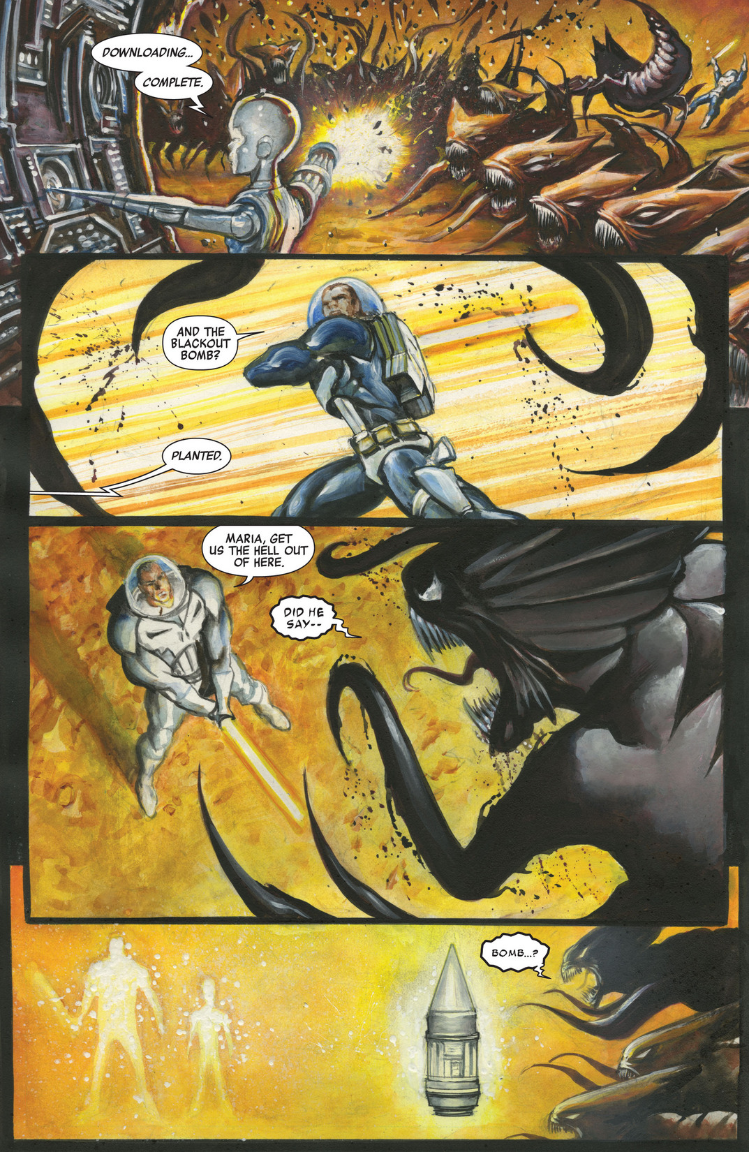 Read online Space: Punisher comic -  Issue #1 - 10