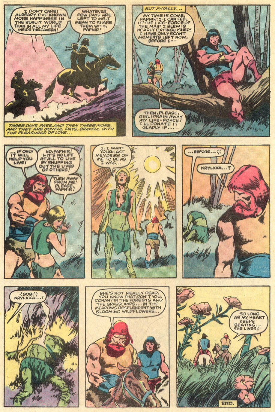 Read online Conan the Barbarian (1970) comic -  Issue #163 - 23