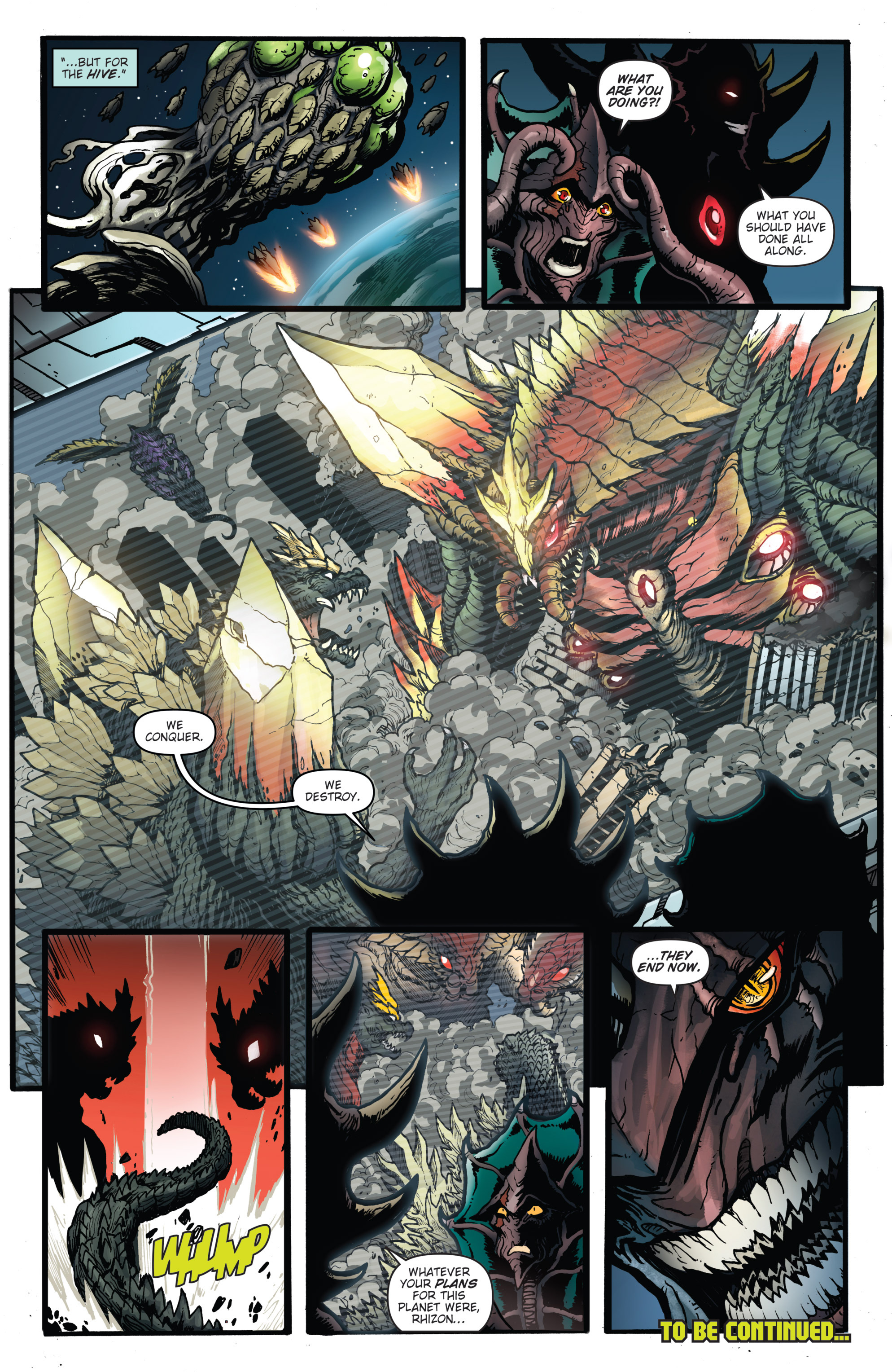Read online Godzilla: Rulers of Earth comic -  Issue #20 - 22