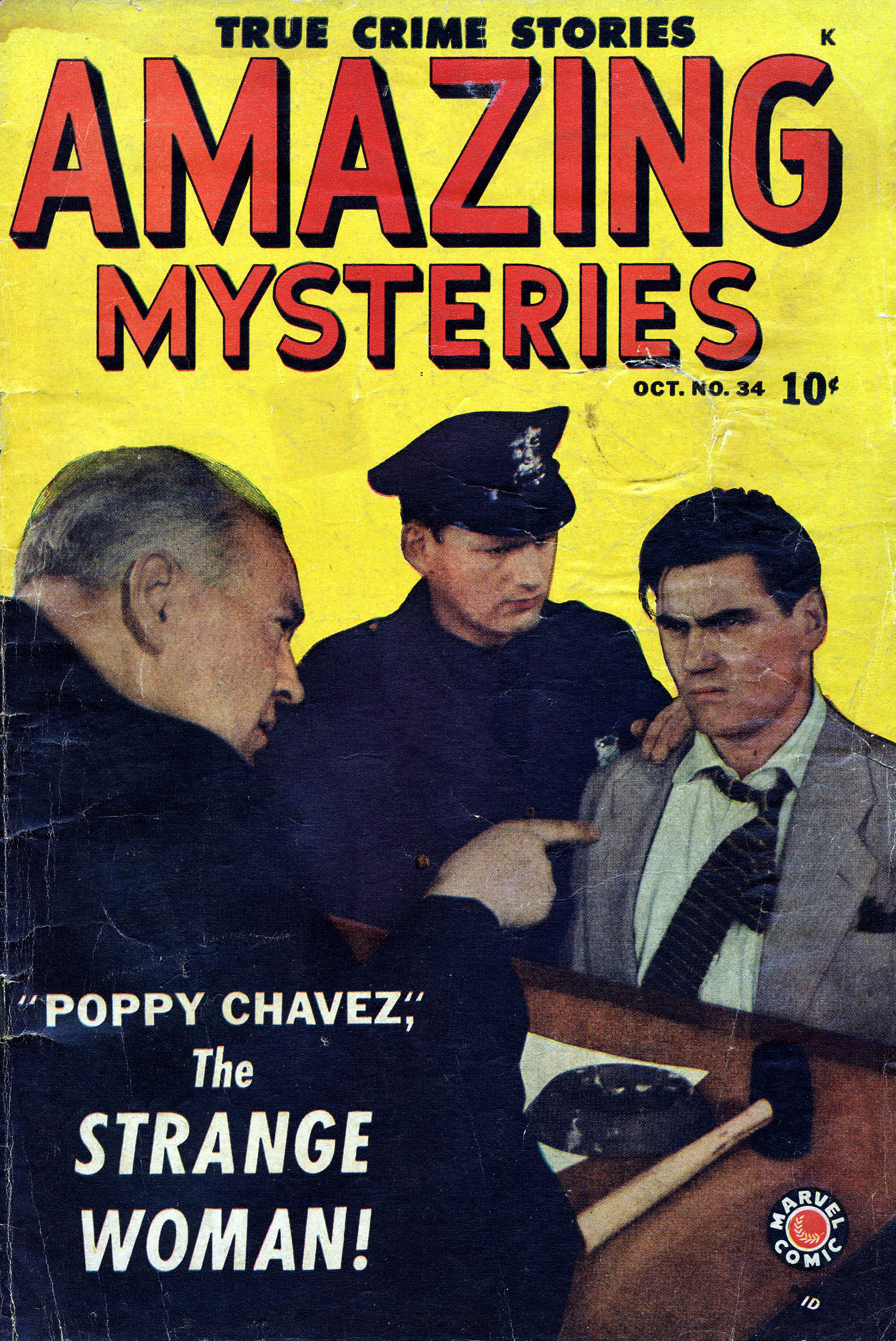 Read online Amazing Mysteries comic -  Issue #34 - 1