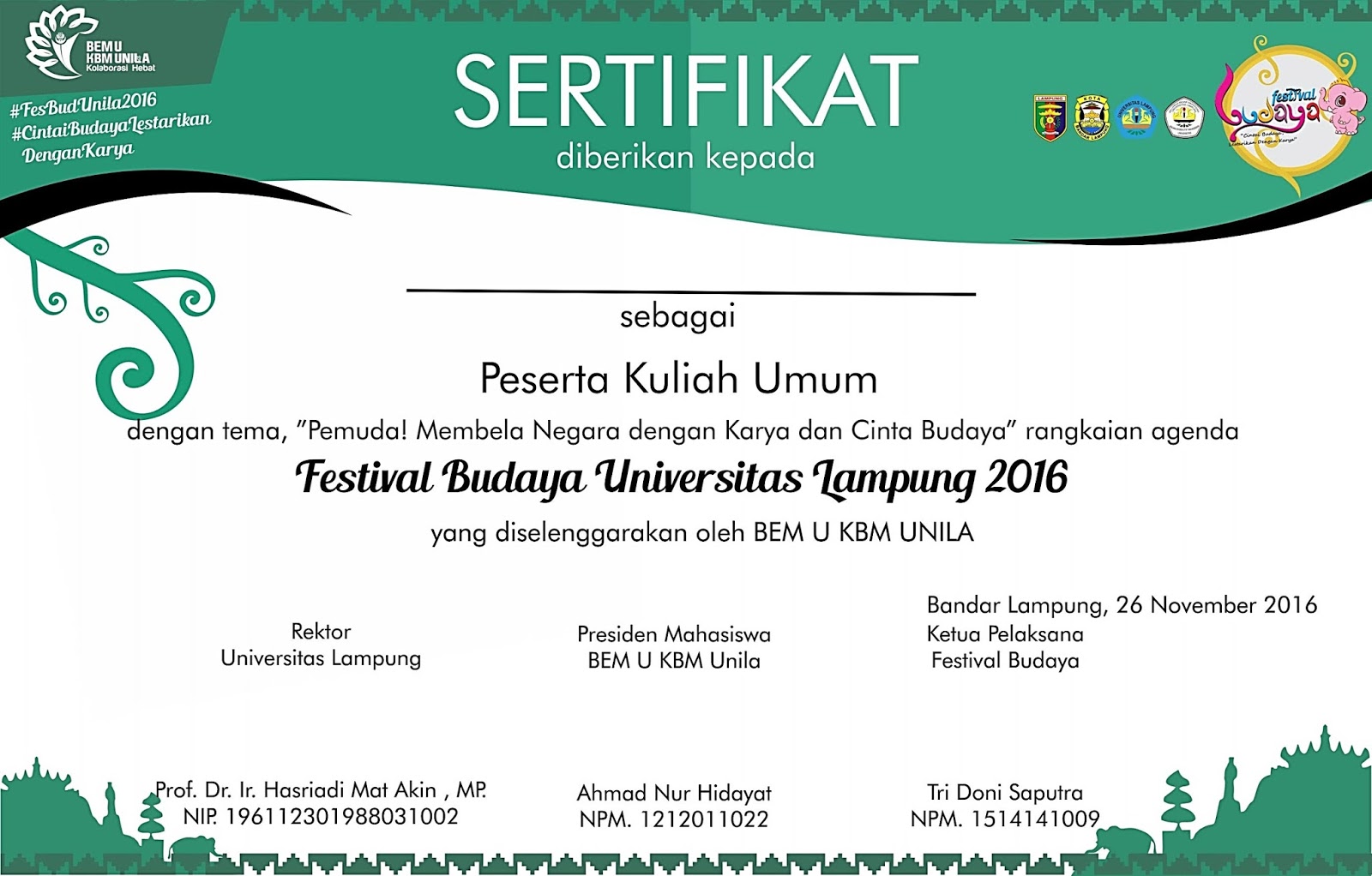 contoh sertifikat