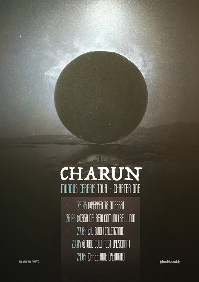 Third I Rex CHARUN, touring Italy in April!