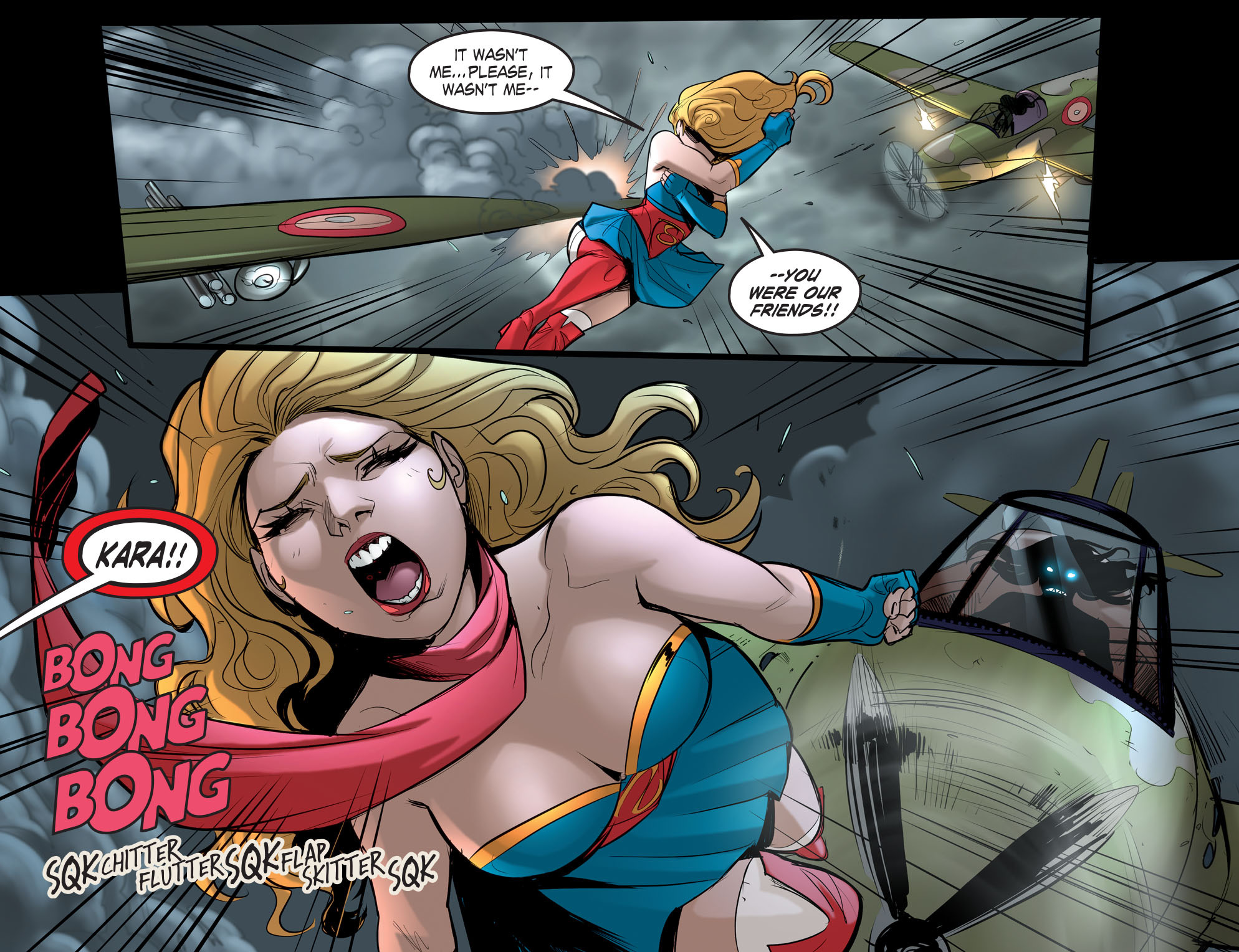 Read online DC Comics: Bombshells comic -  Issue #33 - 18