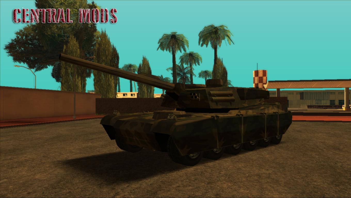 Tanque de guerra para o GTA San Andreas - Jogos Palpite Digital