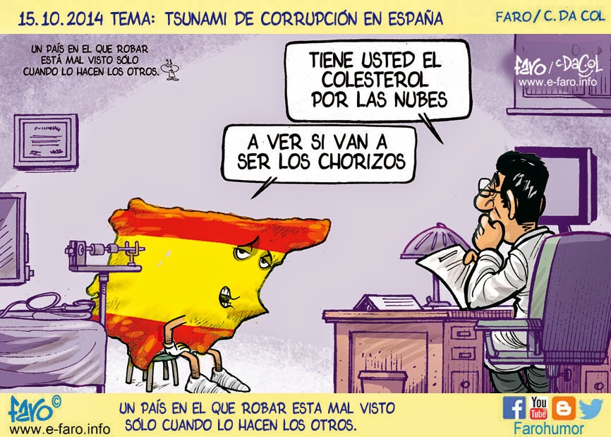 • Cosas que sólo pueden pasar en un país ANORMAL como es España... 141010-DOCTOR-ESPANA-chorizos-corrupcion-colesterol