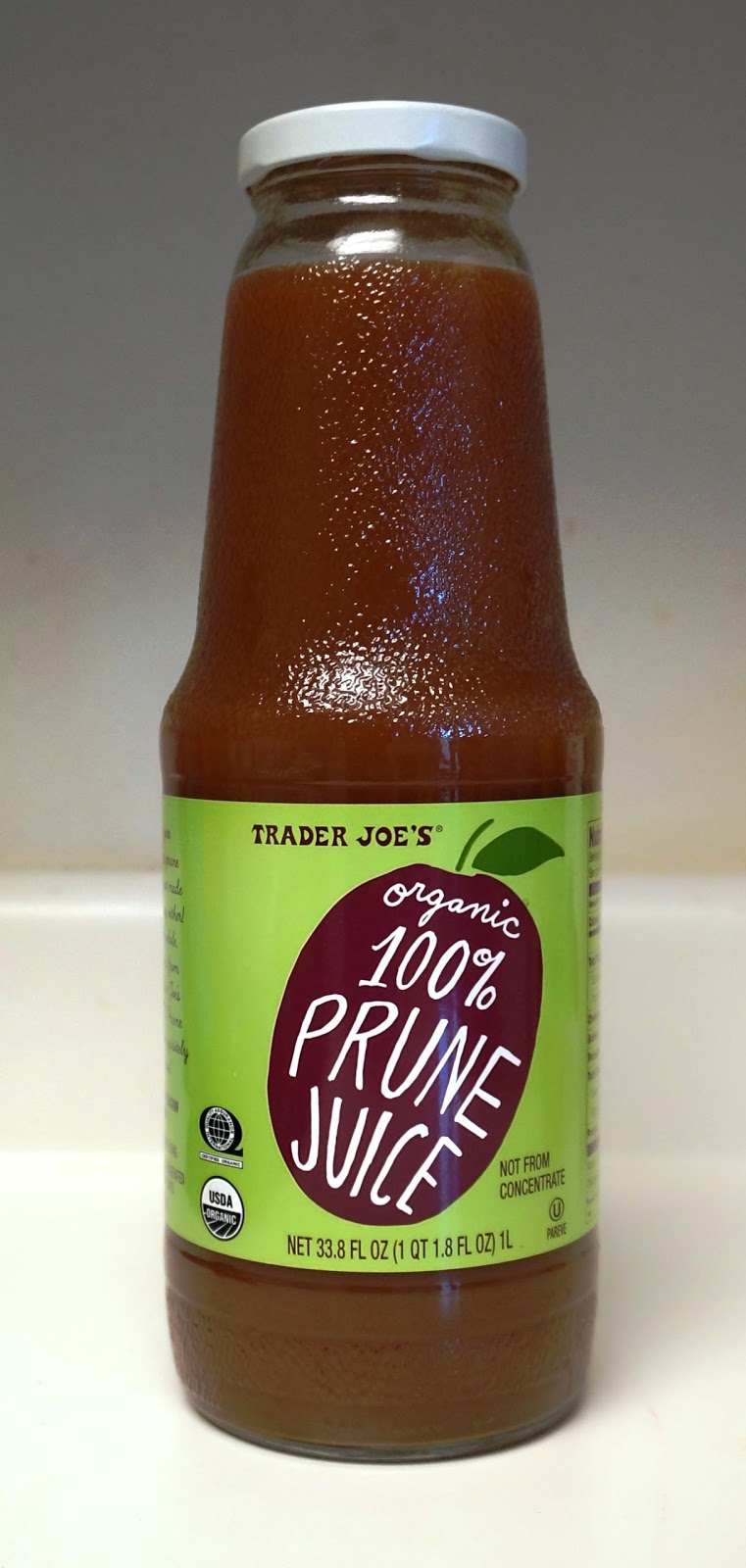 Trader Joe's Organic 100% Prune Juice