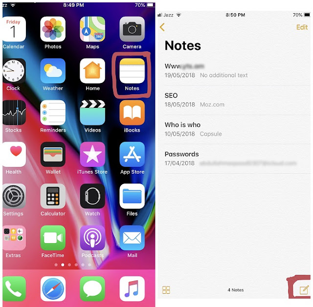 How To Lock Notes On iPhone Or iPad Without Software