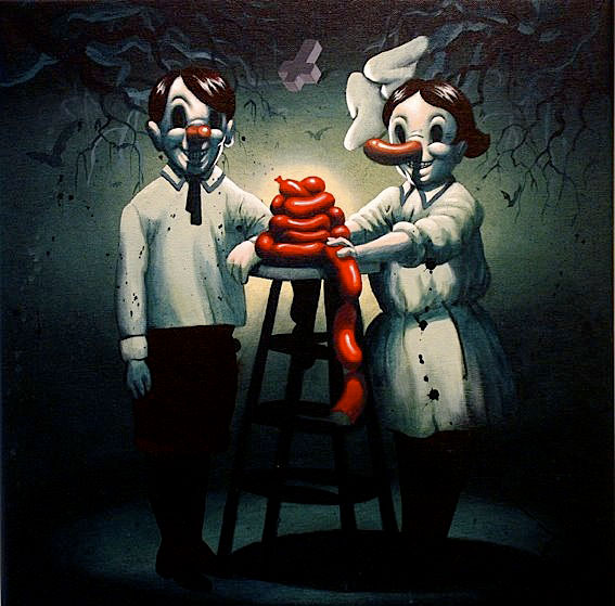 Doctor Ojiplático. Victor Castillo. Pintura | Painting 