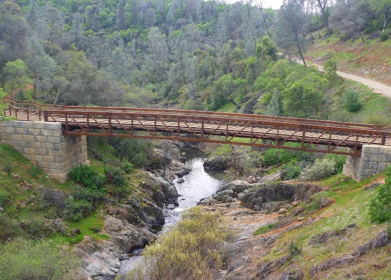 Trailing Ahead Hidden Falls Regional - Hidden Falls Park Canyon View Bridge