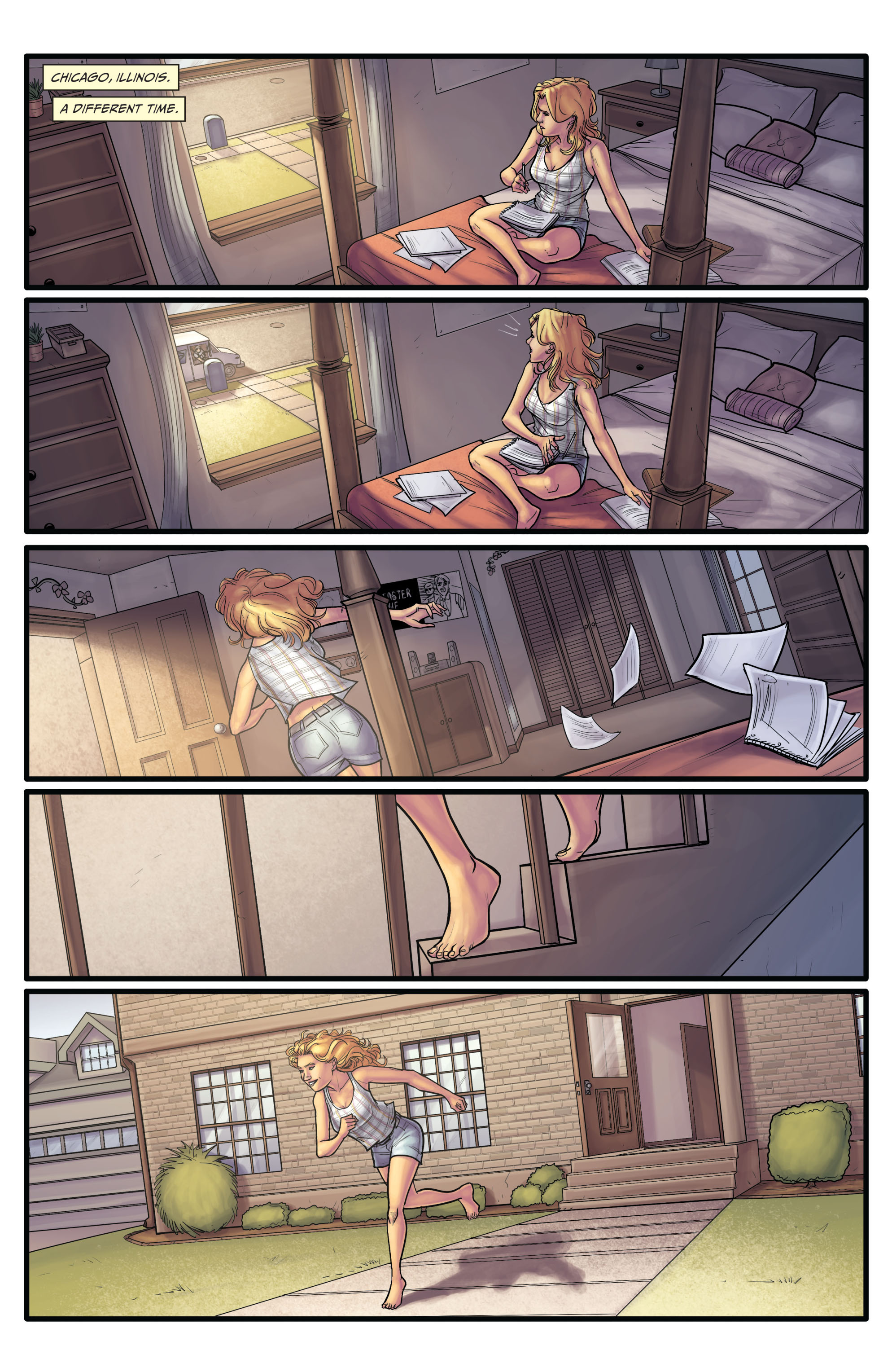 Read online Morning Glories comic -  Issue #16 - 4
