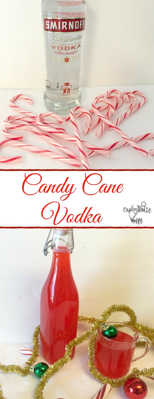 Candy Cane Vodka (The Final) Secret Recipe Club Reveal Cookaholic Wife