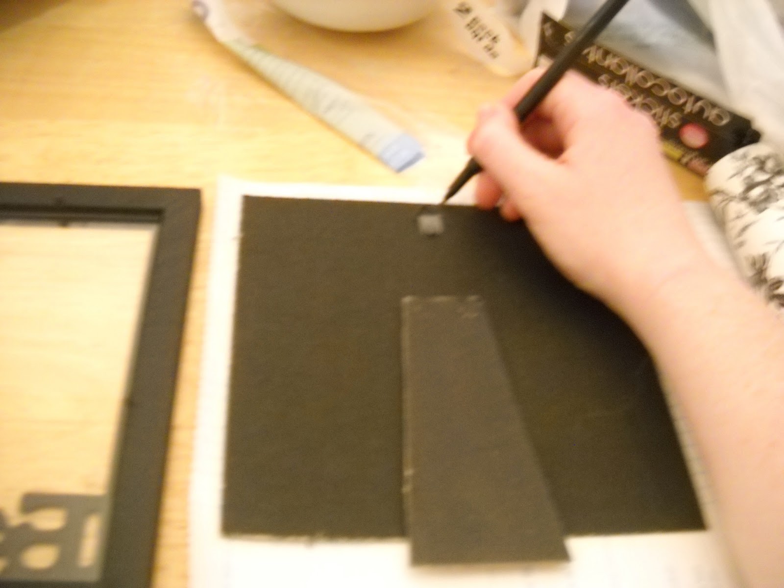 On the 8th Day, God Created the Dollar Store Dress up a photo frame DIY