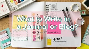 What to Write in a Journal or Blog?