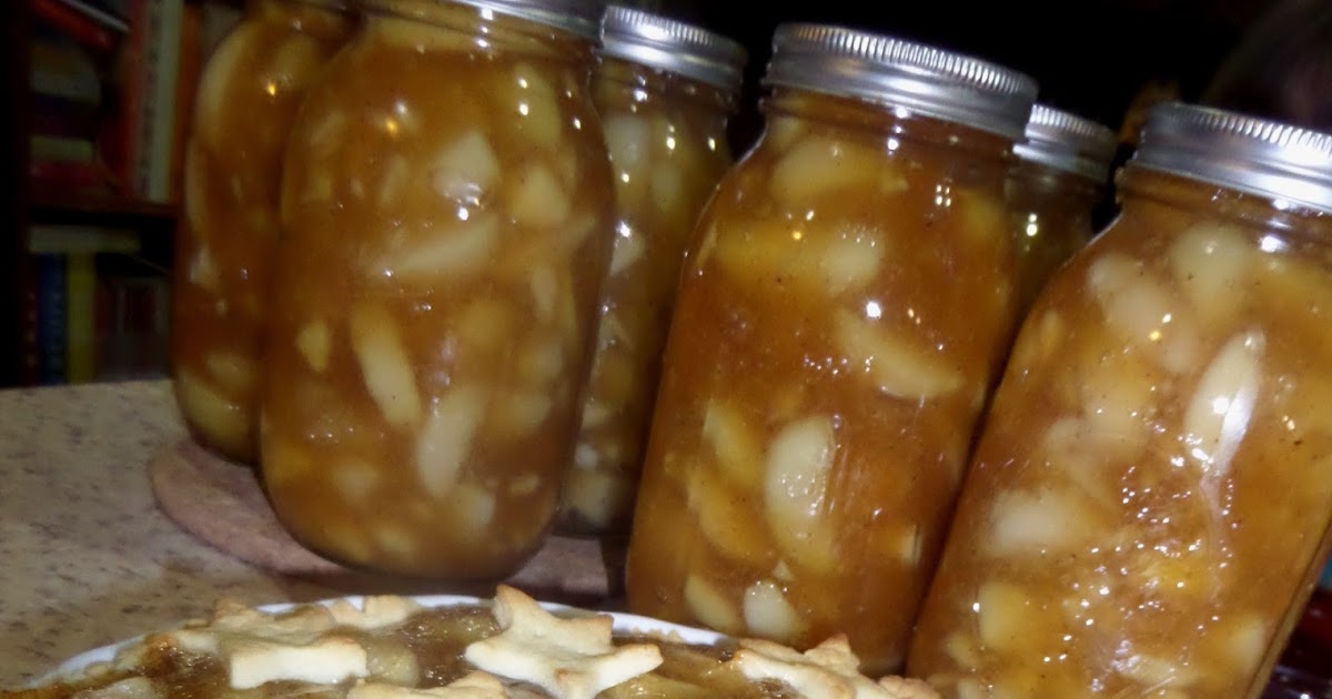 FOOD PRESERVING Spiced Apple Pie Filling
