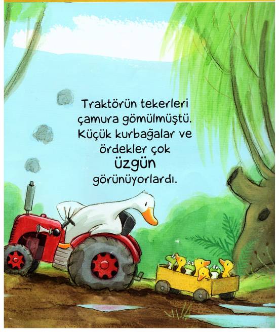 KIRMIZI TRAKTÖRLÜ, HİKAYELİ 1 YAŞ PASTASI…. PASTA TASARIM