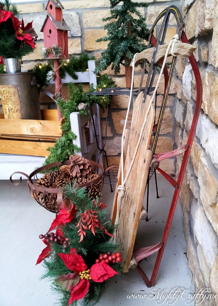 MightyCrafty: Christmas Front Porch: 2013