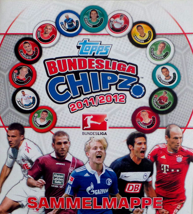 zum auswählen Topps Bundesliga Chipz 2011/12 Borussia Mönchengladbach