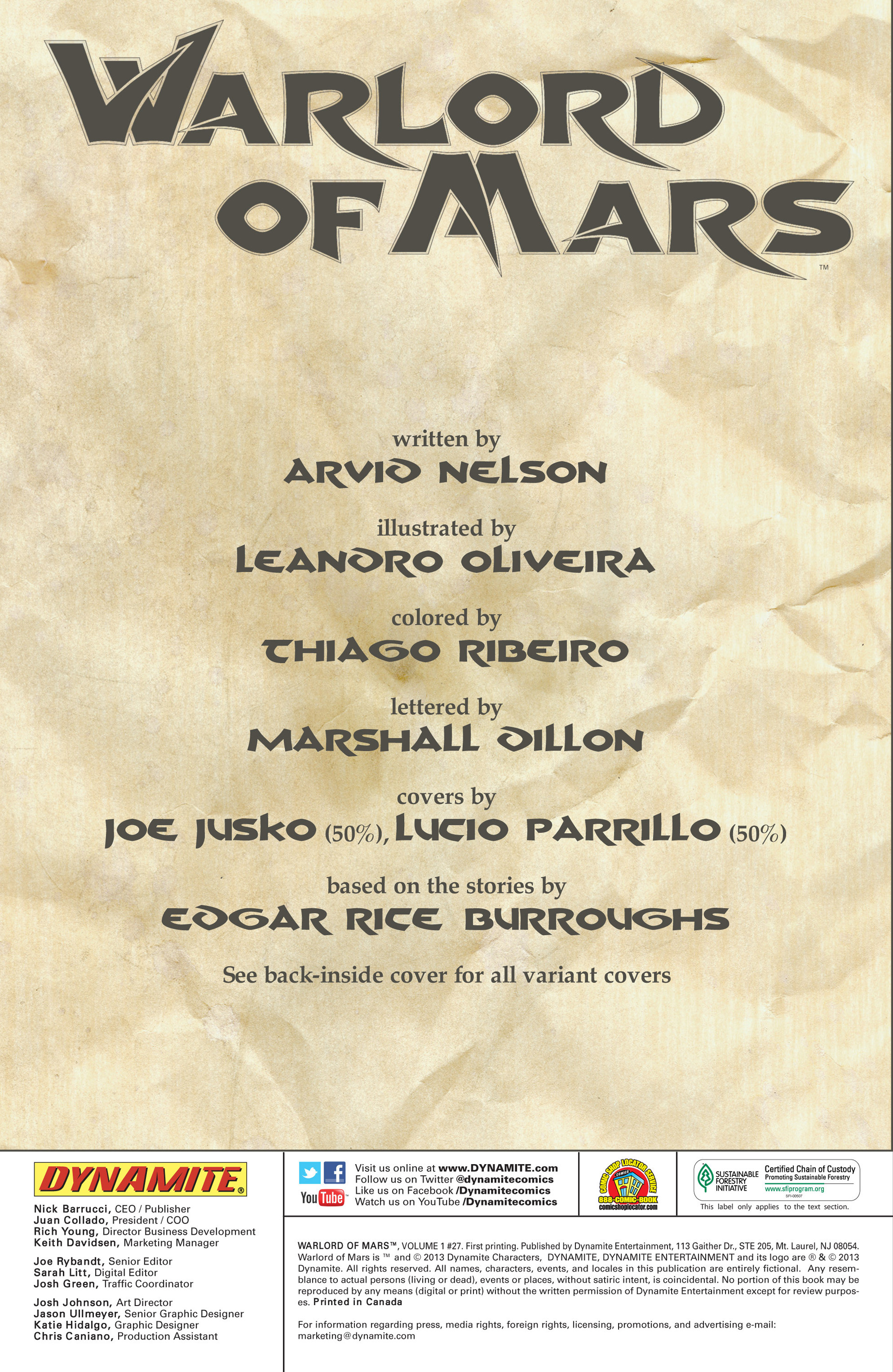 Read online Warlord of Mars comic -  Issue #27 - 3