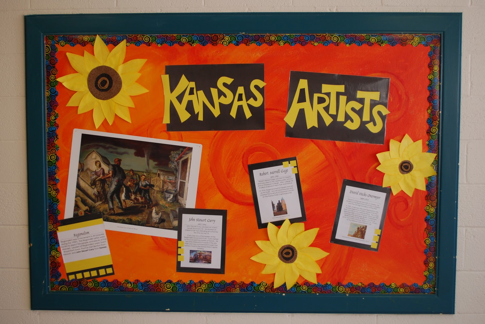 Bulletin Boards to Remember Showcasing Famous Artists from Your State
