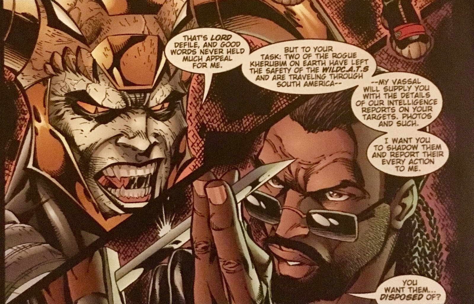 Savant Garde 1 (1997) Chris is on Infinite Earths