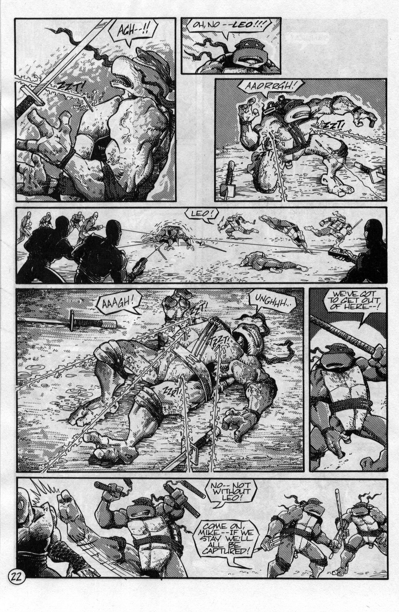 Read online Teenage Mutant Ninja Turtles (1984) comic -  Issue #56 - 24