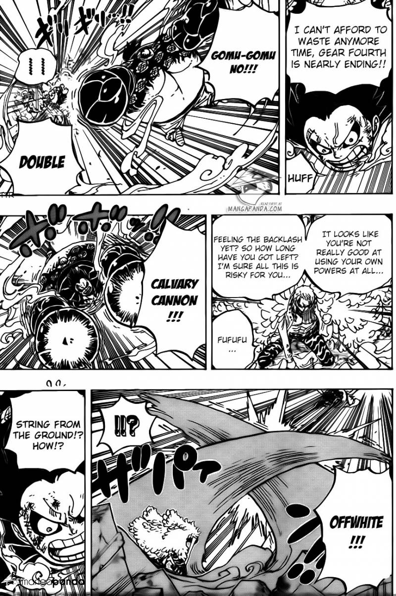 One Piece Ch 785: Even if my legs were broken...