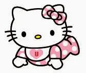 Alfabeto Hello Kitty bebé U.