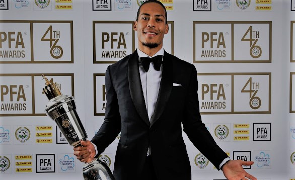 Liverpool's Virgil van Dijk compensated for close ideal season with PFA Player of the Year grant - rictasblog Liverpool's Virgil van Dijk compensated for close ideal season with PFA Player of the Year grant - rictasblog