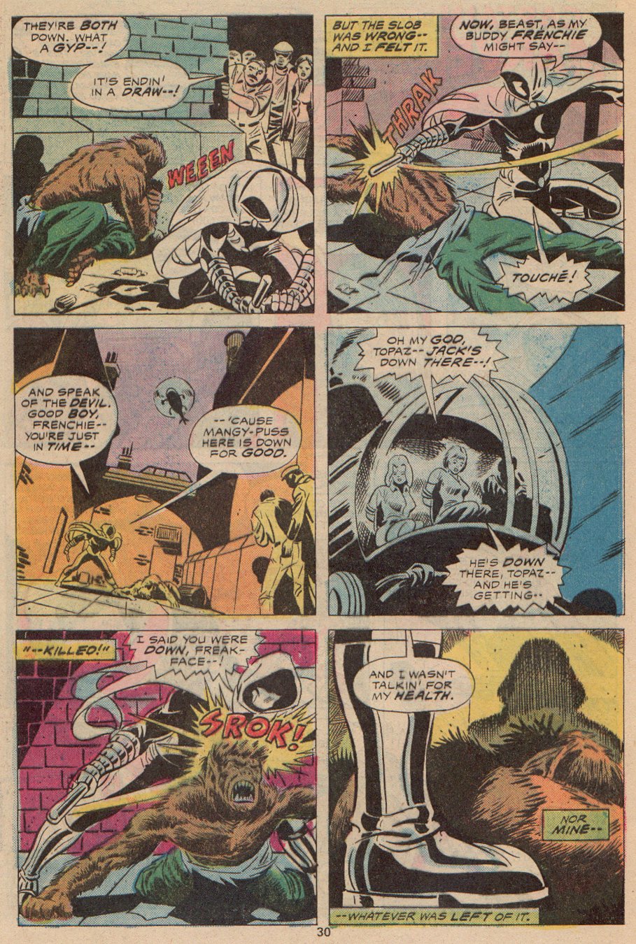 Read online Werewolf by Night (1972) comic -  Issue #32 - 20